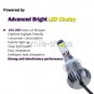 2x 9006 HB4 9005 HB3 H3 H11 Ice Blue Amber 24W COB LED Bulbs Kit Fog Light DRL