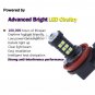 2x H8 H9 H11 Super White 30SMD 3030 High Power LED 6000K Car Fog Light Bulbs Fit