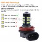2x H8 H9 H11 Super White 30SMD 3030 High Power LED 6000K Car Fog Light Bulbs Fit