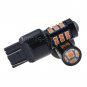 2X Amber Yellow 30SMD 3030 Tail Turn Signal Car LED Light Bulbs 7443 7440 W21-5W