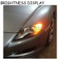 2X Amber Yellow 30SMD 3030 Tail Turn Signal Car LED Light Bulbs 7443 7440 W21-5W