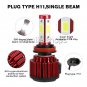 4Pcs LED Headlight Bulbs H11+H11 Combo 2000W 560000LM High Low Beam Fog Lights