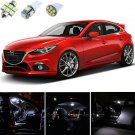 11pcs Xenon White Interior LED Light Package Kit Deal For Mazda 3 2013-2015