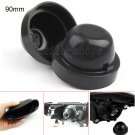 2pcs 90mm Rubber Housing Seal Cap Dust Cover For LED HID Headlight Bulb Retrofit