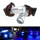 2pcs H11 11W 10000K Blue COB LED Light Car Fog Driving Daytime Running Bulbs