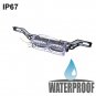 Universal LED License Plate Light Waterproof For Motorcycle Flowing Clear Bright