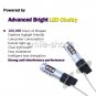 2pcs LED Lights H3 1600LM Amber/Yellow Bulb 15SMD 3030 For Car Fog Driving Light