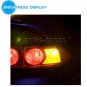 2pcs Amber 1156 P21W BA15S For Car Turn Signal Lights 92 SMD 4014 chip LED Bulbs