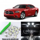 Super White 9pcs Interior LED Light Kit for 2011-2013 Dodge Charger + Free Tool