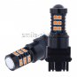 2pcs Amber Yellow 3157 3156 30SMD 3030 LED Turn Signal Stop Parking Light Bulbs