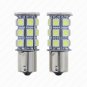 2pcs White Interior 1156 LED 27SMD Dome Cab Light Bulb For Freightliner Cascadia