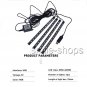 RGB 12LED USB Charger Interior Neon Atmosphere Strip Light APP Music Control