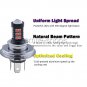 2pcs H4 9003 HB2 30SMD 3030 Red LED For CAR Fog Light Bulb Driving Running Lamp
