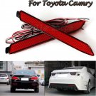 2pcs LED Rear Bumper Reflector Brake Lights for Toyota Camry Matrix Lexus GX470