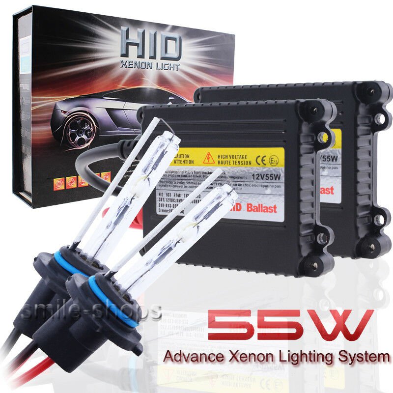 55W HID Conversion Kit 9006 All Color Xenon Headlight 5000K 6000K 8000K 10000K #