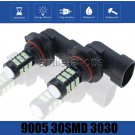 1Pair 9005 9145 8000K Ice-blue LED Projector Fog Driving Daytime Light Bulb Lamp