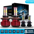 H13 LED Headlight+9145 Fog For 2005-2019 Ford F-250 F-350 Super Duty 04-14 F-150