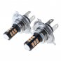 2PCS H4 HB2 LED 30SMD 3030 3000K Amber Yellow For Car Fog Driving Light Bulbs