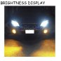 2PCS H4 HB2 LED 30SMD 3030 3000K Amber Yellow For Car Fog Driving Light Bulbs