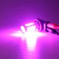 2pcs PurplePink H11 H8 H9 4014 chip For Car  Driving Fog Lights 92-SMD LED Bulbs