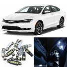 10pcs White Interior LED Light Package Kit for Chrysler 200 2015