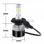 COB H4 9003 1320W LED Headlight Conversion Kit 6000K 198000LM Bulb HIGH-LOW Beam
