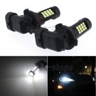 2pcs White 9006 HB4 42-SMD LED Bulbs For Fog Driving Daytime Running Light Bulbs