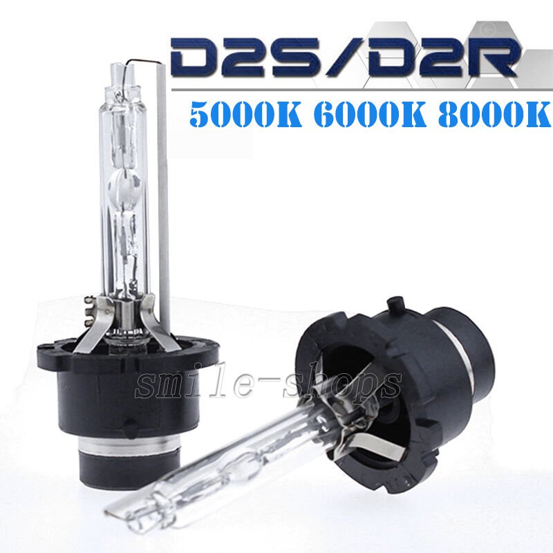 D2S 5000k 6000k 8000k Factory OEM HID Replacement Xenon Headlight Light Bulbs