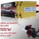 55W HID Xenon Headlight Kit H1 H7 H11 9005 9006 D2S For BMW 328i 528i 750Li Gold