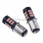 2x Red 1157 30SMD LED Projcector Lens Tail Brake Stop Light Bulb 3030 High Power