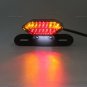 LED Universal Brake Motorcycles Turn Signal Plate Indicator Rear Tail-Light 12V