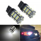 2pcs 6000K High Power White 7440 992A LED Parking Reverse Backup Light Bulbs