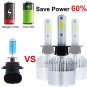 2 x H1 LED Headlight 1400W 210000LM Conversion Kit High Beam 6000K White Bulbs