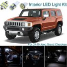 11pcs Premium White Interior LED Light Kit Deal For Jeep Grand Cherokee 05-10