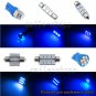 10pcs Ultra Blue LED Interior Light Package Fit For 2000-2006 Chevy Tahoe