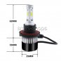 High Power 1320W 198000LM 6000K LED Headlight H13 9008 Hi/Lo Beams Bulbs White