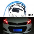 30cm Car Slim Flexible LED Headlight Tube Guide Soft Strip Light Automotive DRL