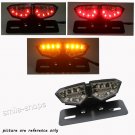 DC12V-18LED Turn Signal Brake License Plate Integrated Motorcycle Tail Lights