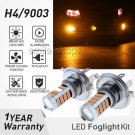 2PCS H4 4014 92smd LED Bulbs Car led Fog Lights Motorcycle Headlight  Led Bulb