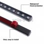 RGB 9 LED Strip Car Interior Floor Atmosphere Light Bluetooth App Voice Control