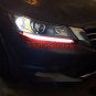 For Honda Accord Sedan/Coupe 2013+ Red 8SMD DRL LED Headlight Strip Light Bulb