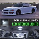 For 1995-1998 Nissan 240SX 6000K LED Interior Light Replacement Package Kit 5PCS