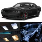 10pcs White LED Inteiror Bulbs + License Plate Fit For 08-17 Dodge Challenger