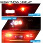 2x 3157 3156 30SMD Red LED Tail Brake Reverse Stop Rear Turn Signal Lights Bulbs