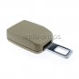 2X Auto Car Safety Beige Seat Belt Buckle Clip Adjustable Extender Universal