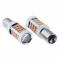 2pcs Amber 1157 P21/5W BAY15D For Car Turn Signal Lights 92 SMD 4014 LED Bulbs