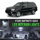 11pcs 6000K White Interior LED Lights Package Kit For 1999-2006 QX4 Pathfinder