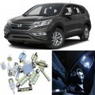11pcs Xenon White Interior LED Light Package Kit for Honda CR-V 2013-2015