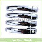 4PCS ABS Chrome Side Door Handle Cover Trim For Toyota Prado FJ150 2010-2013