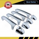 4x Door Handle Cover Fit Toyota Highlander 2015 2016 without Smart Keylees Trim